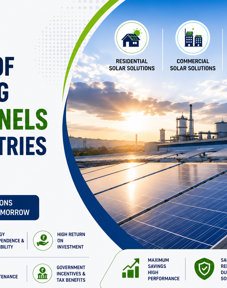 benefits-solar-panels-industries